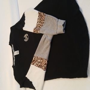Victoria's Secret PINK Sweatshirt with Animal Print